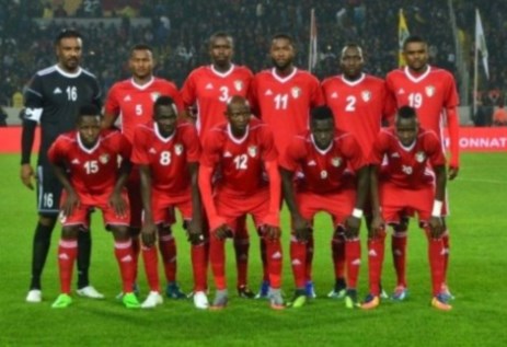 لاعبي منتخب السودان 